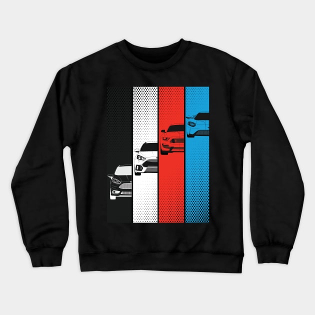 Ford Performance Crewneck Sweatshirt by AutomotiveArt